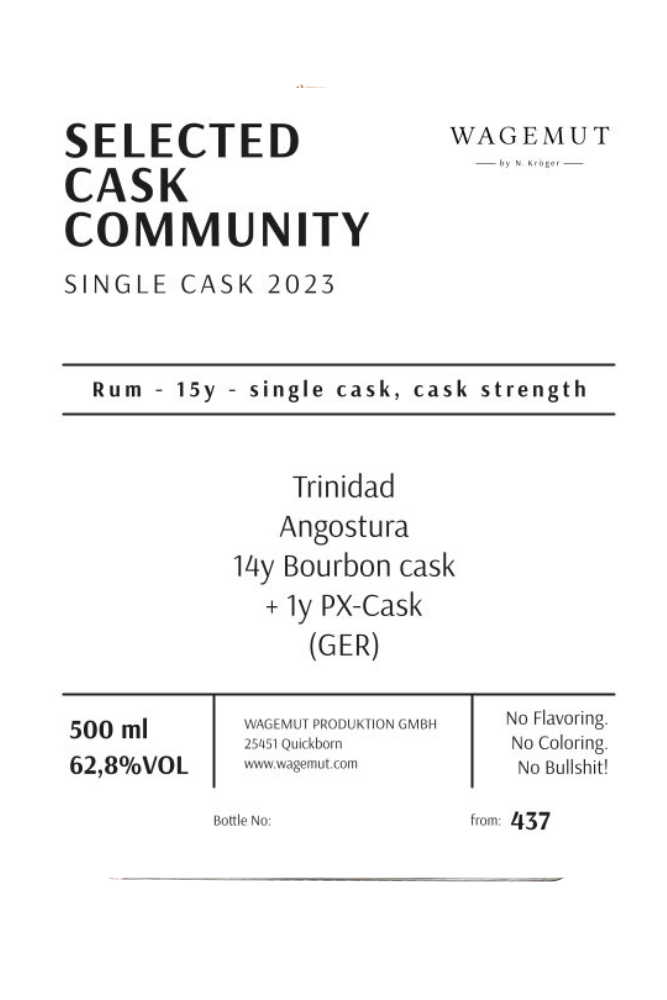SCC Single Cask 2023
