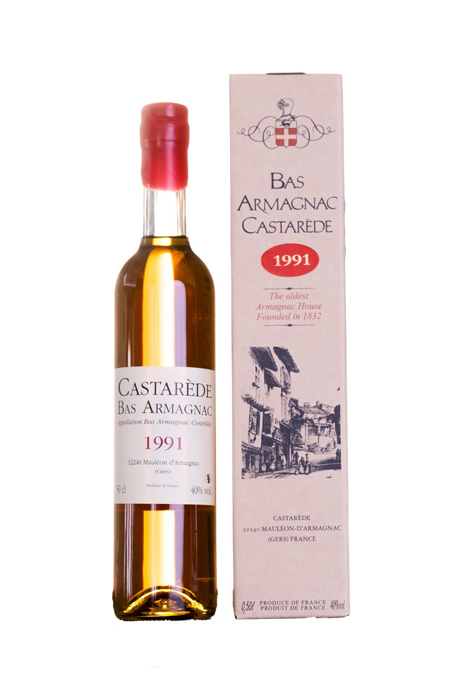 
                  
                    Armagnac Castarède 1991 mit Geschenke-Box
                  
                