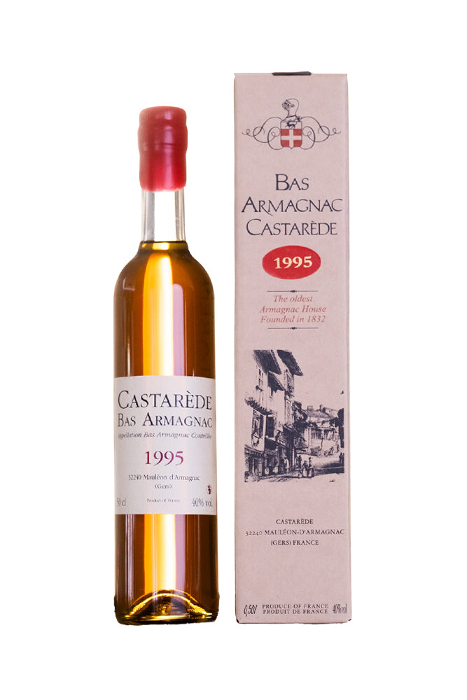 
                  
                    Armagnac Castarède 1995 mit Geschenke-Box
                  
                