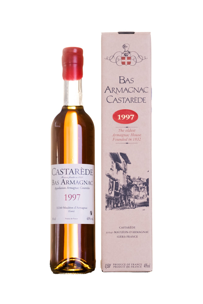 Armagnac Castarède 1997 mit Geschenke-Box