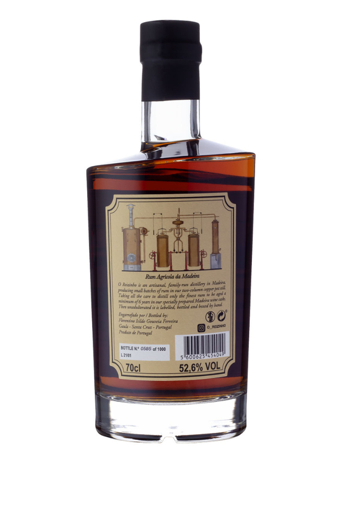 
                  
                    O REIZINHO Madeira Cask Strength Rum | 6YO
                  
                